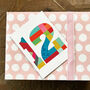Mini Number Twelve Card, thumbnail 4 of 5
