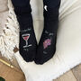 So Grapeful For You Personalised Socks, thumbnail 2 of 5