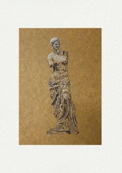 Shaded Sculpture Pointillism Diy Art Kit Set Of Four, 8 of 9