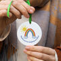 Crochet Rainbow Teacher Keepsake, thumbnail 1 of 2