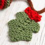 Christmas Pudding Knitting Kit, thumbnail 9 of 11