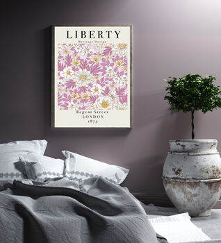 Liberty Pink Flower Print, 2 of 5