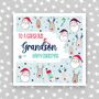 Grandson Happy Christmas Card, thumbnail 1 of 2