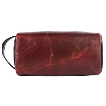 Buffalo Leather Cricket Wash Bag, 3 of 7