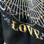 Cosmic Love Custom Black Bridal Jakcet, thumbnail 5 of 8