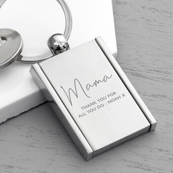 Personalised Special Person Mini Frame Keyring, 2 of 7