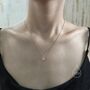 Mystic Black Cz Star Pendant Necklace, thumbnail 5 of 11