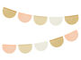 Neutral Tissue Paper Party Garland, thumbnail 1 of 2