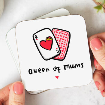 'Queen Of Mums' Personalised Mug, 4 of 4