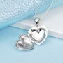 Personalised Sterling Silver Sparkle Heart Locket, thumbnail 4 of 8