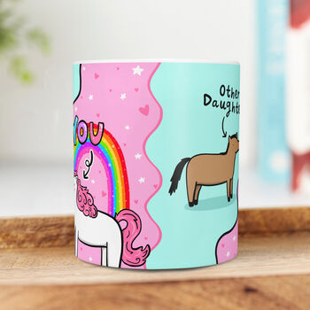 Other Daughters Unicorn Mug, 2 of 5