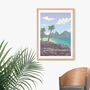 National Park Of American Samoa Travel Poster Art Print, thumbnail 4 of 8