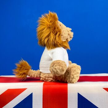 King Charles Ill Coronation 2023 Jellycat Lion, 2 of 5