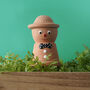 Mr. Plant Pot Terracotta Plant Feeder In Gift Box, thumbnail 1 of 5