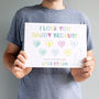 Personalised Children’s Colour In I Love Daddy Print, thumbnail 4 of 11