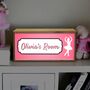 Personalised Light Box Girl's Room Ballet Dancer, thumbnail 1 of 5