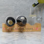 Personalised Family Birth Flower Bamboo Wine Rack, thumbnail 1 of 2