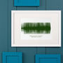 Personalised Favourite Song Sound Wave Print, thumbnail 9 of 10