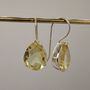 Lemon Quartz Sterling Silver Earrings, thumbnail 10 of 10