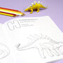 Abc Dinosaur Colouring Book, thumbnail 2 of 8