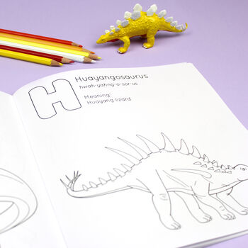 Abc Dinosaur Colouring Book, 2 of 8
