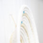 White And Blue Wall Basket, thumbnail 4 of 5