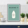 Milking It Kitchen Print, thumbnail 2 of 4