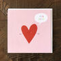 Heart Greetings Card, thumbnail 1 of 5