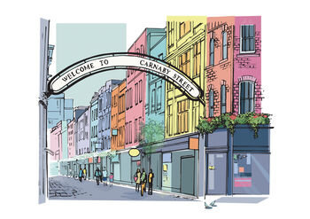 Carnaby Street London A3 Print, 2 of 2