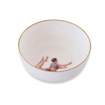 Trapeze Boy Bone China Cereal Bowl, 2 of 3
