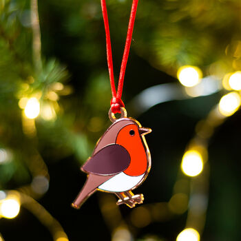 Robin Christmas Decoration, 3 of 6