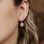 Luna Sun Drop Earrings, thumbnail 6 of 8