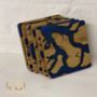 Handmade Wooden Resin Coaster Set Of Six Blue, thumbnail 5 of 5