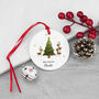 Personalised Playing Reindeers Ornament, thumbnail 5 of 5