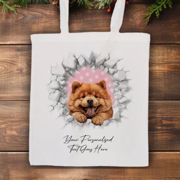 Personalised Christmas Chow Chow Break Through, 7 of 10