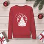 Snowglobe Christmas Jumper, thumbnail 2 of 3