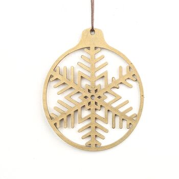 Handmade Brass Christmas Tree Decorations – The Classics Collection, 10 of 11