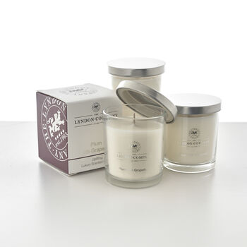 Luxury Candles Set Of Three Plum And Grapefruit 72000704, 2 of 2