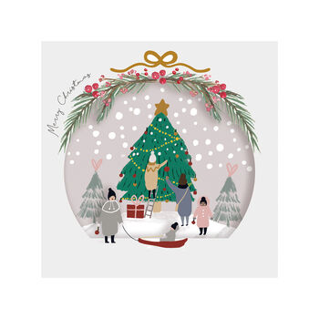 Sleighbeils Pop Up Greeting Card, 4 of 5