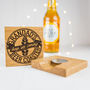 Personalised Beer Coaster And Bottle Opener, thumbnail 5 of 10