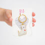 West Highland White Dog Keyring, thumbnail 4 of 4