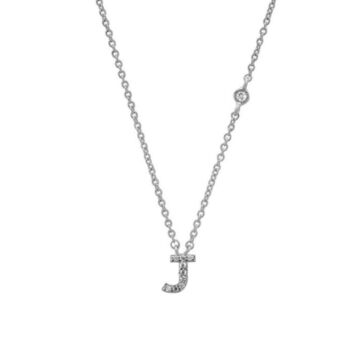 Sterling Silver Letter Necklace, 6 of 8