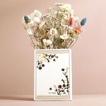 Ceramic Little Book Of Flowers Vase, 5 of 6