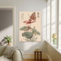 Japanese Botanical Butterfly Art Print, thumbnail 4 of 4