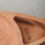 Personalised Wooden Fox Plate Made In Britain, thumbnail 5 of 7