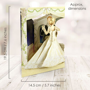 Wedding Dance Swing Card – Moving 3D Wedding Card, 2 of 4