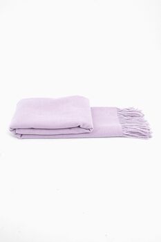 Lucia Heavyweight Scarf Lilac, 2 of 6