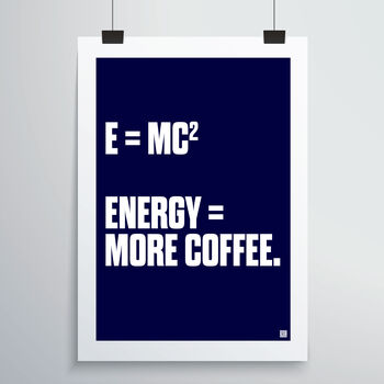 E=Mc2 Print, 4 of 4