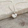 Forever Heart Solid Silver Necklace, thumbnail 1 of 7