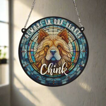 Chow Chow Memorial Suncatcher, 4 of 6